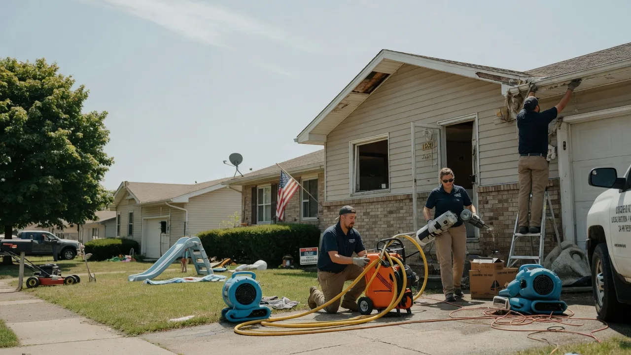 Water Damage Restoration in Buckley, IL near me